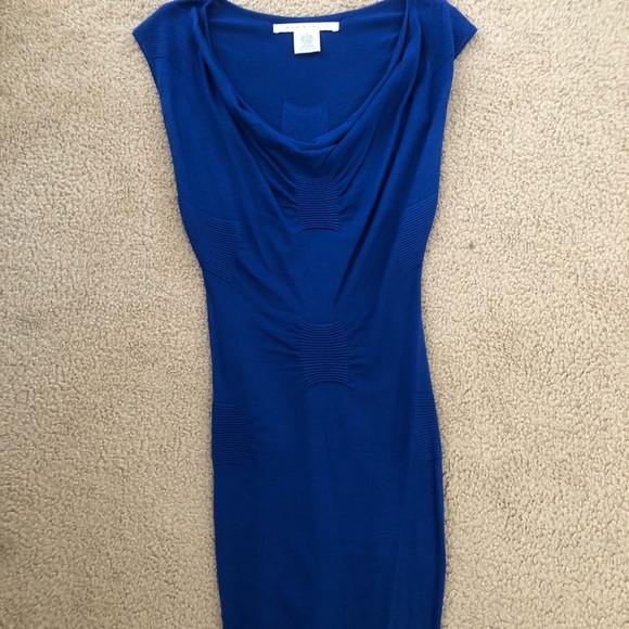 Max Studio Royal Blue Knit Dress - Picture 1 of 6